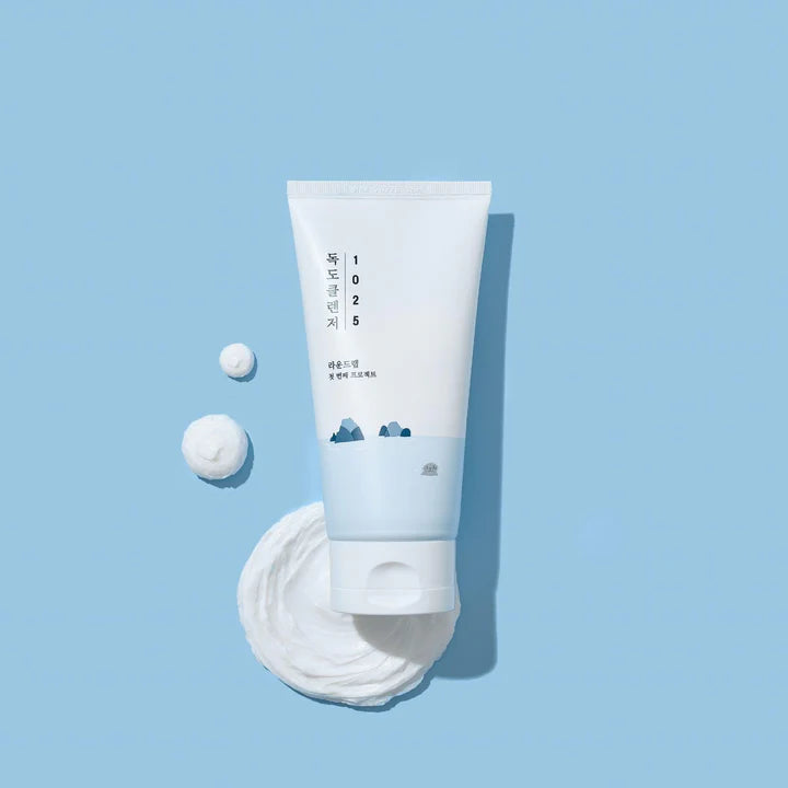 Round Lab 1025 Dokdo Cleanser 150ml - Gentle Foaming Face Wash for Sensitive Skin, pH Balanced Daily Cleanser with Natural Ingredients | Perfect for Morning & Night Skincare Routine