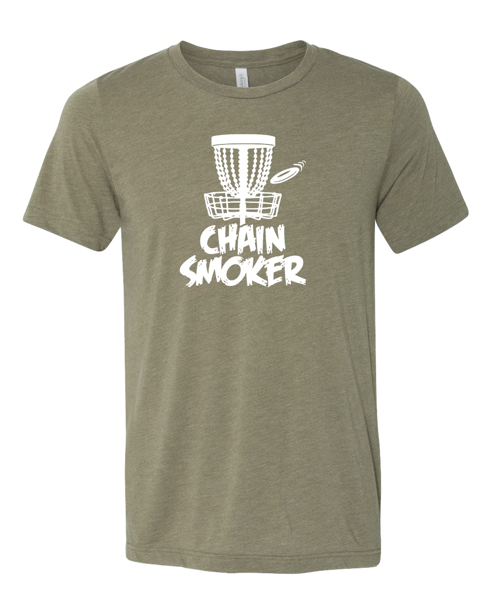 Premium Disc Golf T-Shirt for Men & Women - Best Frisbee Golf Gift for Players - Chain Smoker Design - Comfortable Sportswear for Tournaments & Casual Play