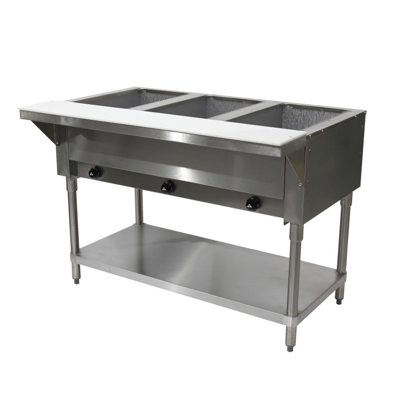Advance Tabco HF 3G NAT X Commercial Hot Food Table - 47 1/8