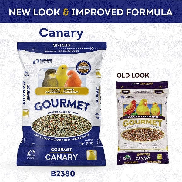 Premium HARI Gourmet Canary Seed Mix - Nutritious & Delicious Bird Food for Healthy Canaries - Perfect for Daily Feeding & Bird Treats