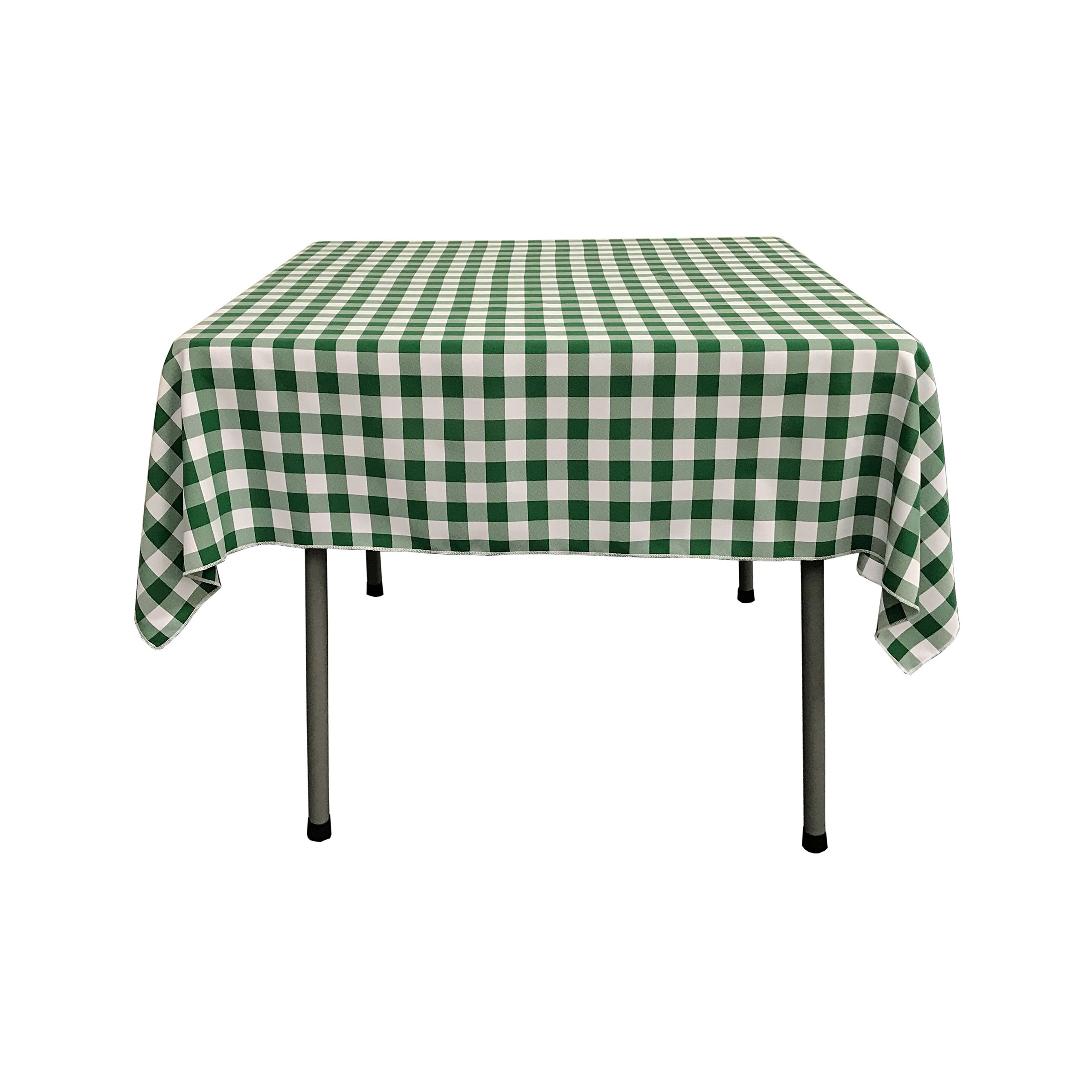 LA Linen Gingham Tablecloth 52