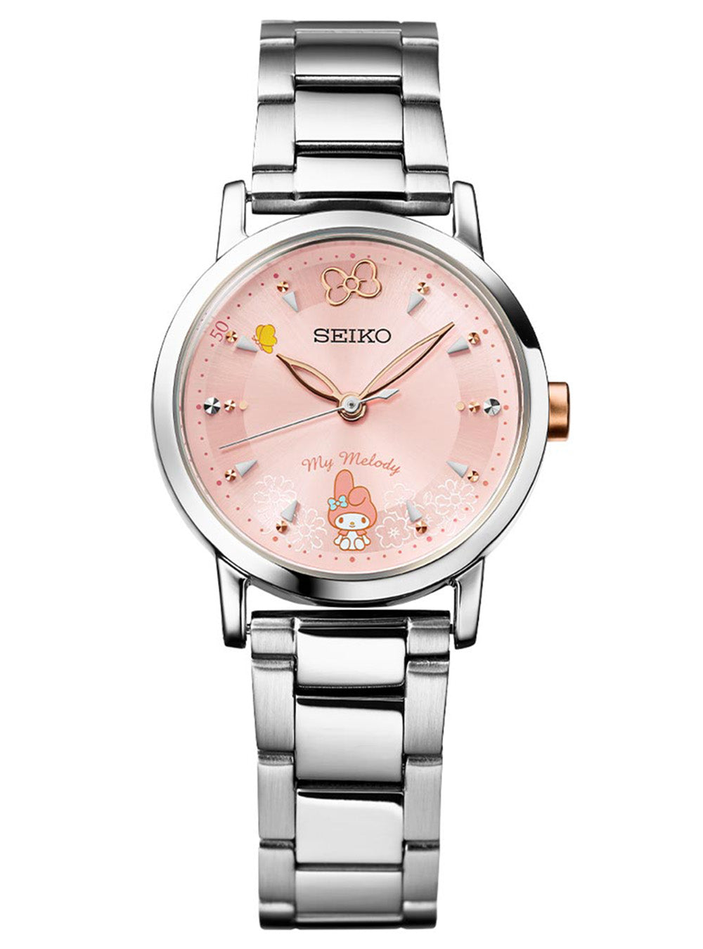 SEIKO x MY MELODY 50th Anniversary Limited Edition Japanese Watch - Perfect for Collectors & Anime Fans | Stylish Gift for Women