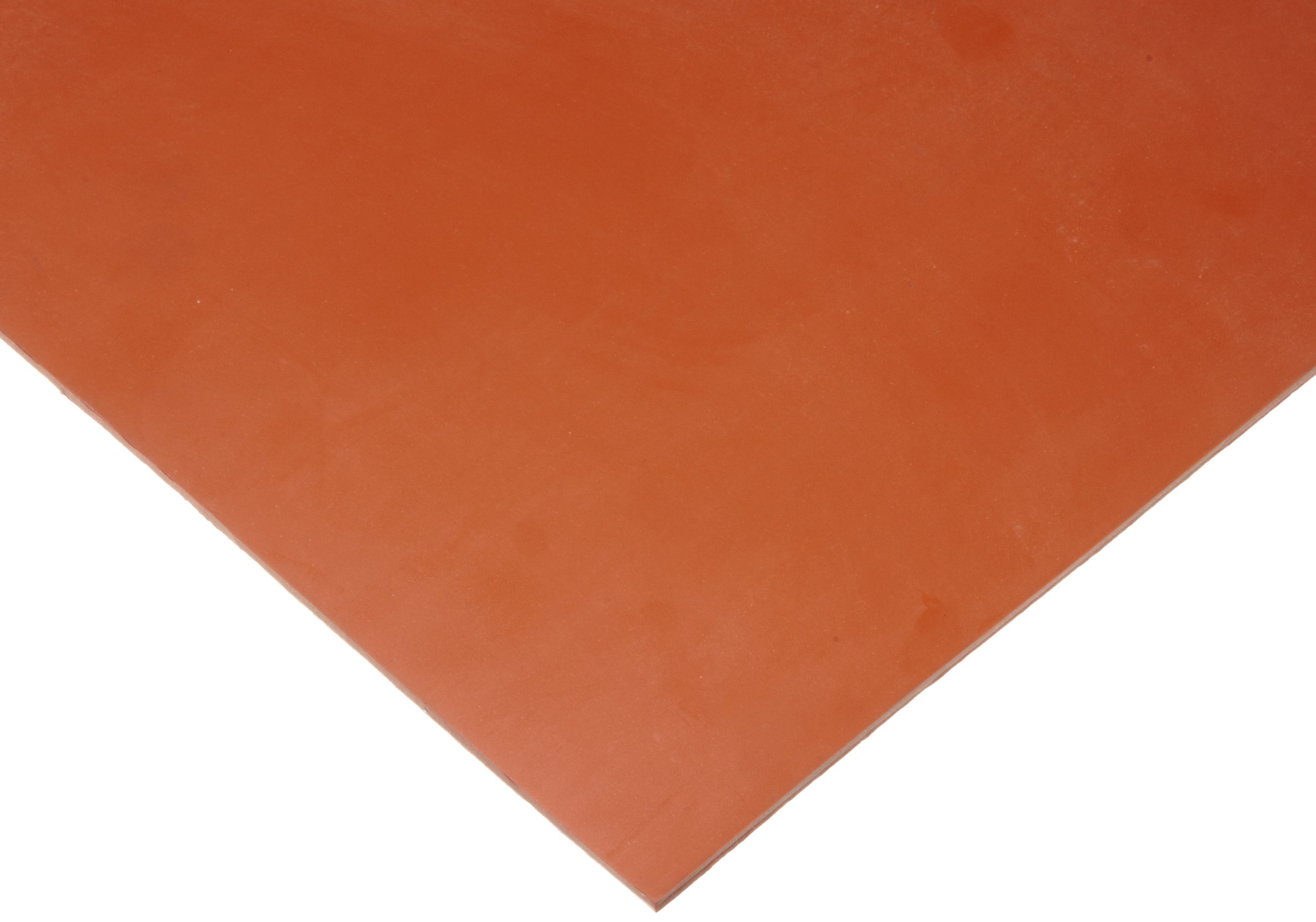Silicone Sheet Gasket, Red, 1/16