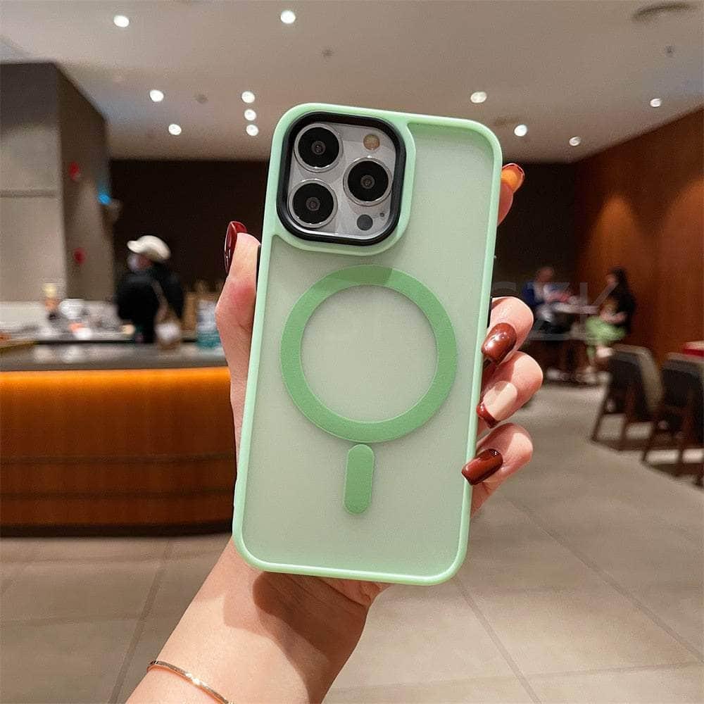 iPhone 15 Pro Max Case - Magnetic Magsafe Compatible, Military-Grade Shockproof Protection - Perfect for Outdoor Adventures, Travel & Daily Use