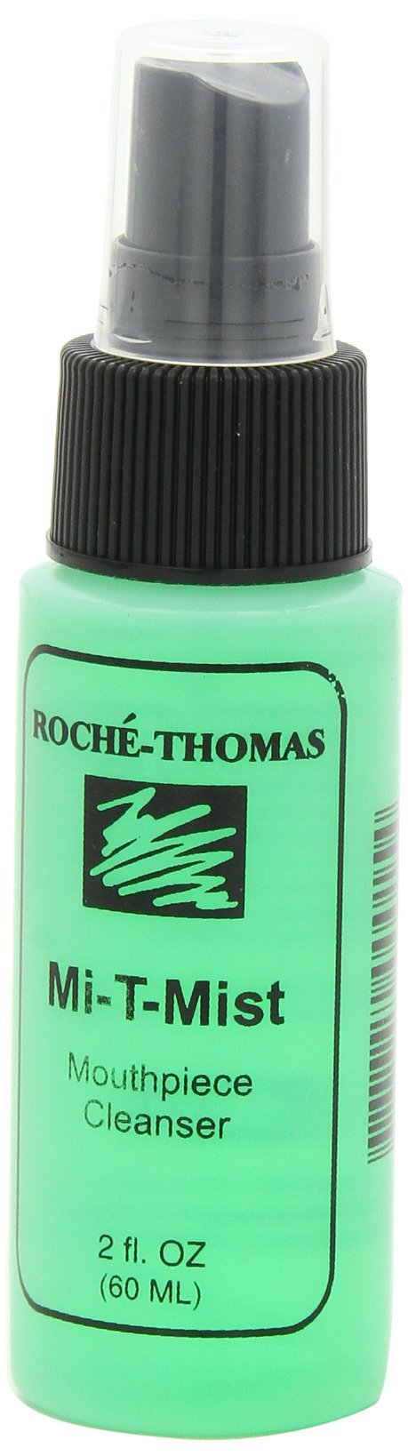 Roche Thomas Mi-T Mist Mouthpiece Cleaner - Sanitizing Spray for Wind Instruments, Dental Appliances & CPAP Masks - Eliminates Bacteria & Odors - Safe for Daily Use on Brass, Woodwind & Medical Devices