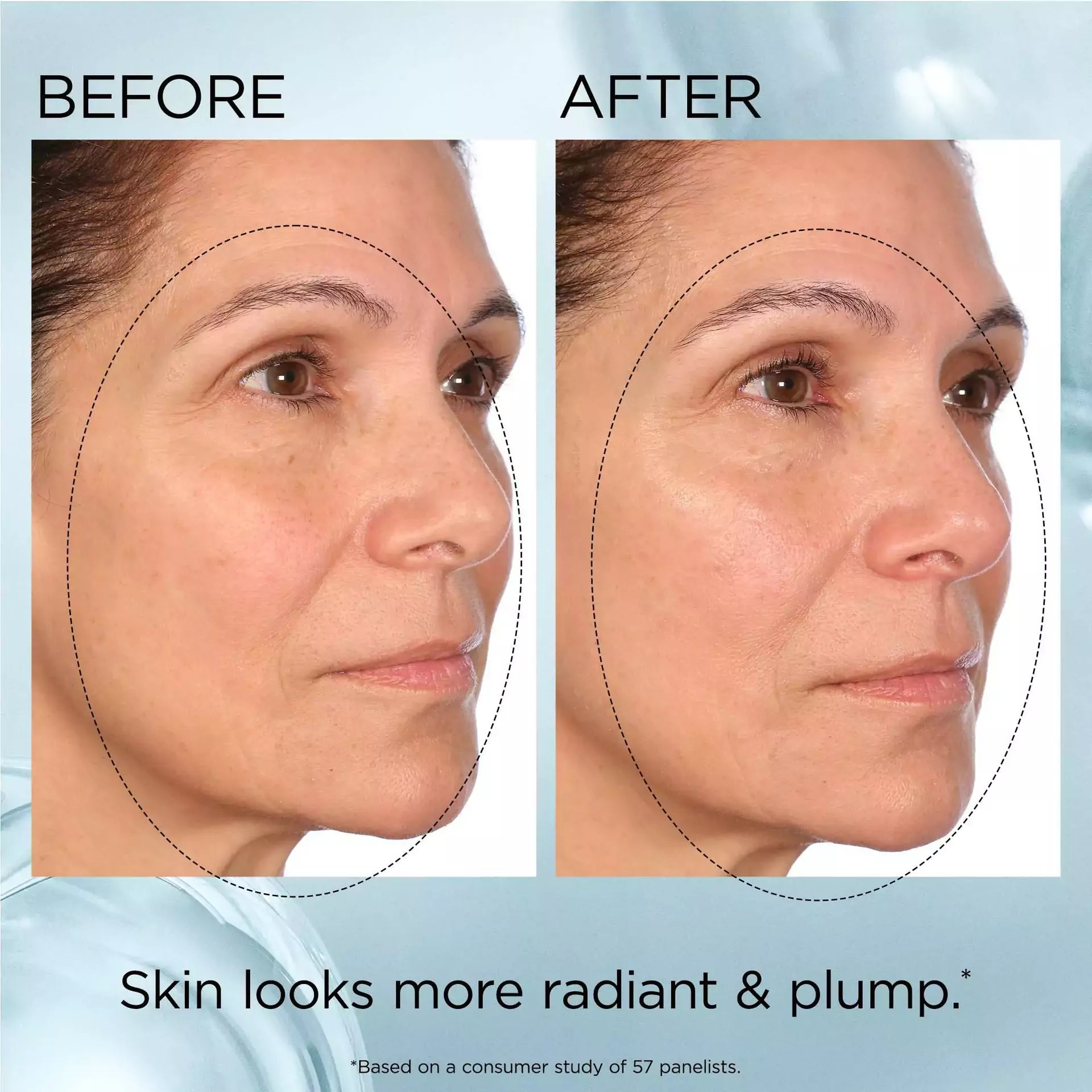 Hydra Plumping Serum with Hyaluronic Acid, Peptides & Ceramide Capsules for Deep Hydration - Perfect for Dry Skin & Anti-Aging Skincare Routine
