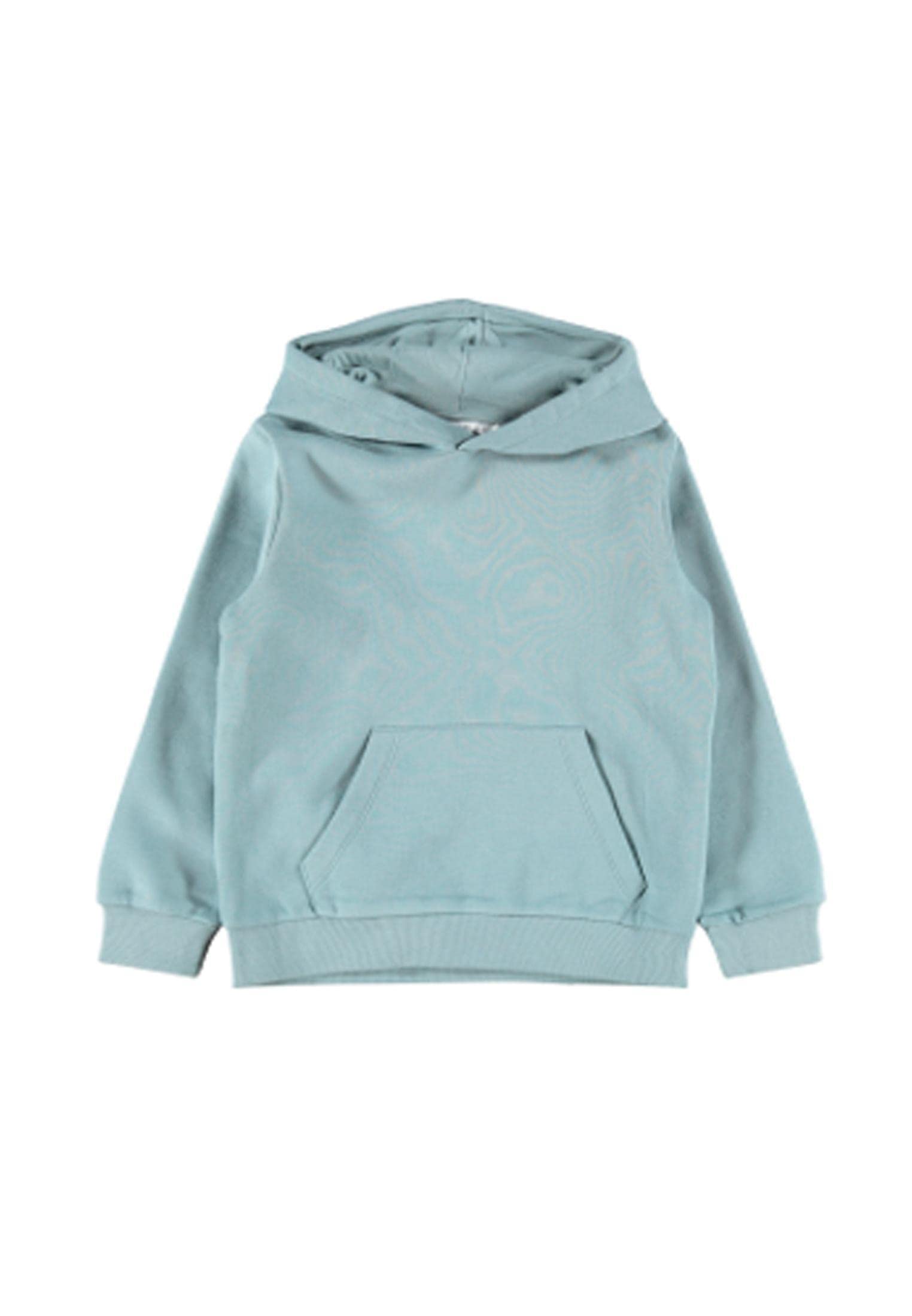 NAME IT Girls Nkflena Long Sleeve Sweatshirt with Hood - Cozy Pullover for Casual Wear, School, and Outdoor Activities