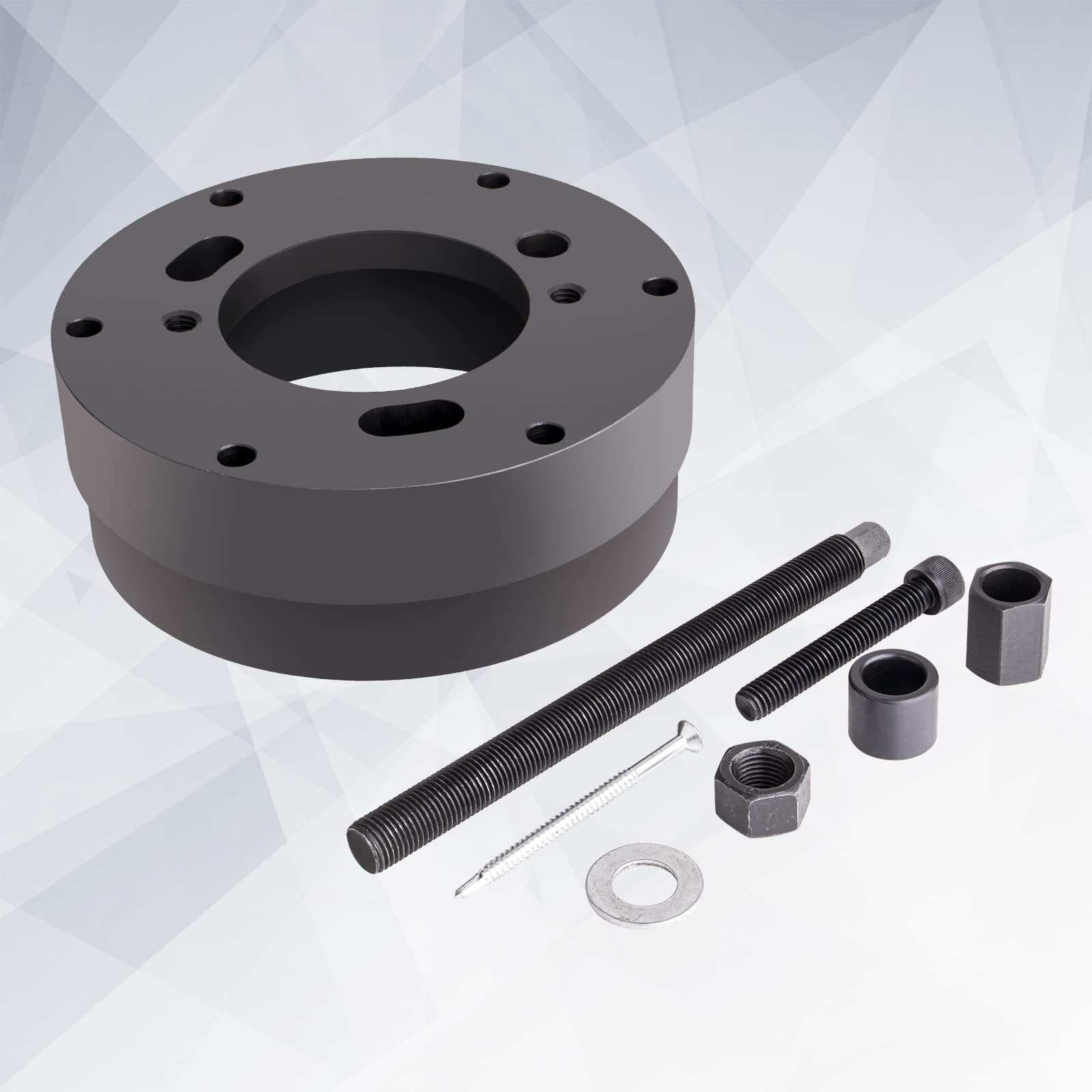 Premium Front Crankshaft Seal & Wear Sleeve Remover/Installer Tool Kit - Compatible with Cummins ISX12 ISX15 Diesel Engines - Professional Automotive Repair Tool for Mechanics & DIY Enthusiasts (Ideal for Seal Replacement & Maintenance Jobs)