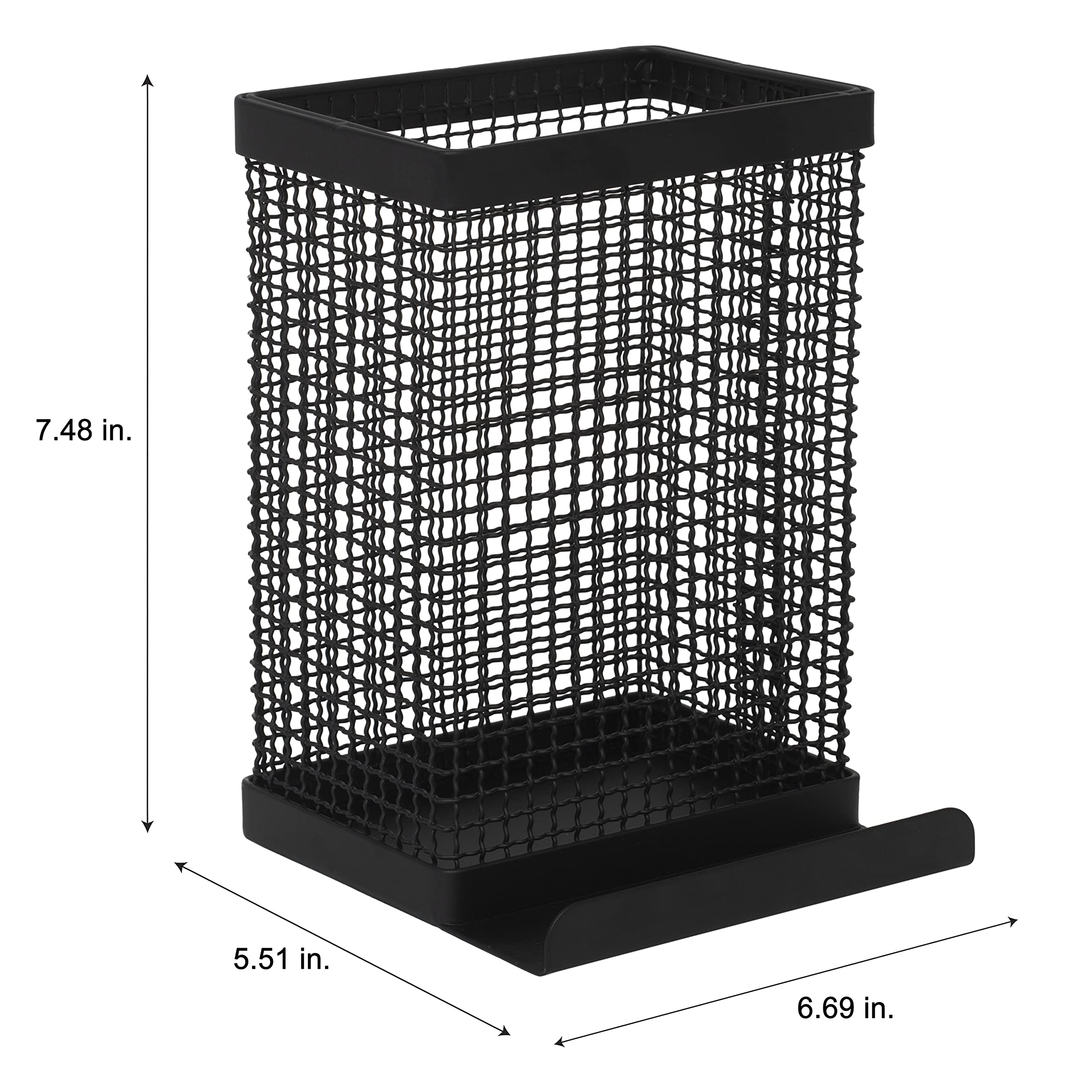 Industrial Kitchen Utensil Holder & Tablet Stand - 6.69