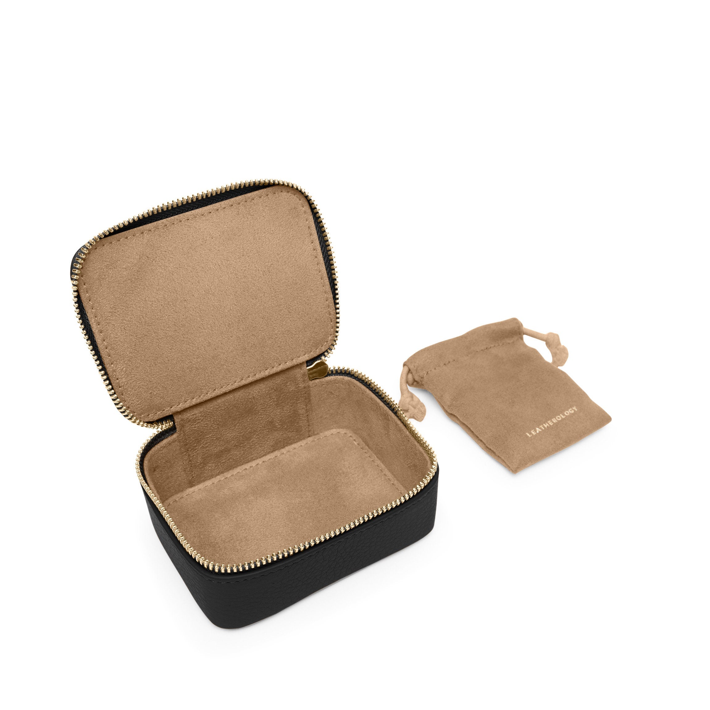 Black Onyx Jewelry Organizer Set - Premium Jewelry Storage Box with Multiple Compartments for Necklaces, Rings & Earrings - Perfect for Travel, Home & Gift Giving