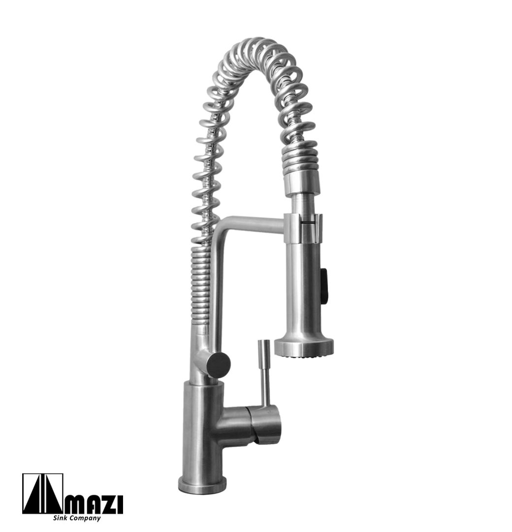 High-Quality S1069 Kitchen Faucet - Modern Stainless Steel Pull-Down Sprayer with Touch Control for Easy Cooking & Dishwashing