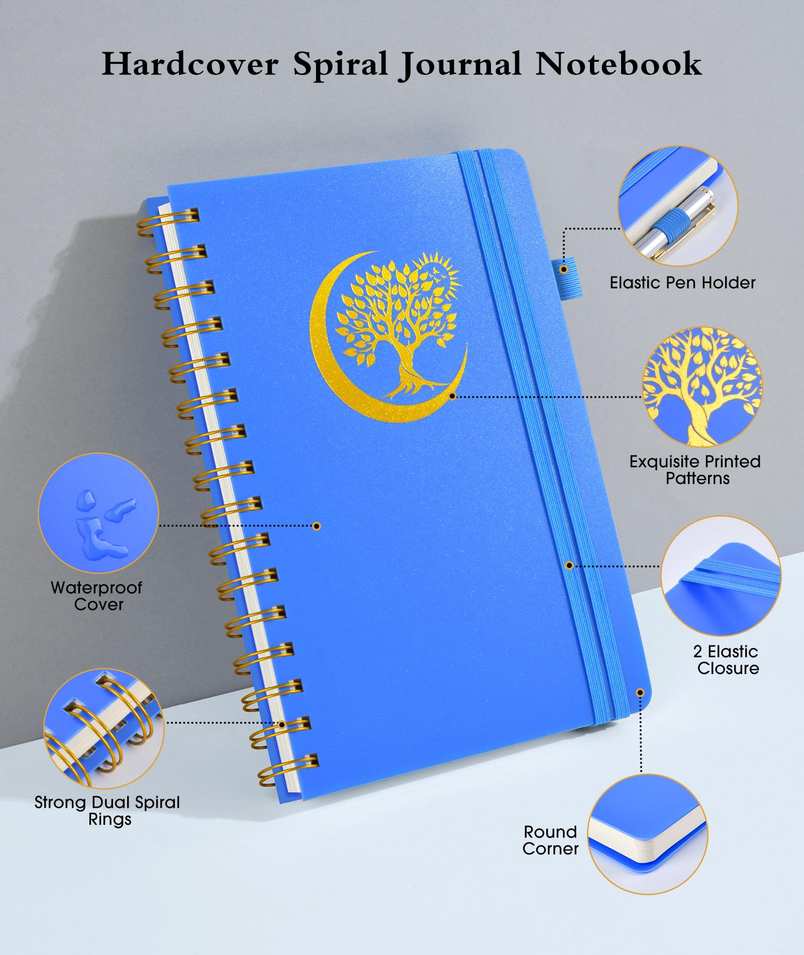 Premium A5 Spiral Notebook 5.8