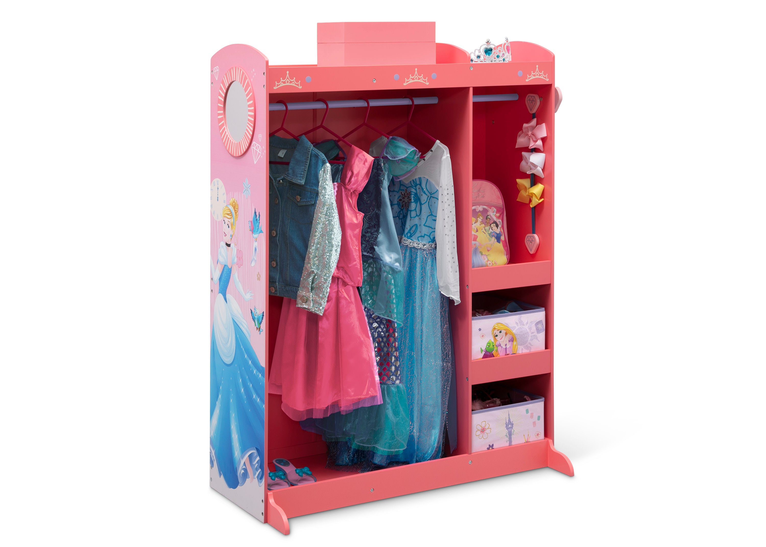 Disney Princess Dress Up Costume for Girls - Elegant Play Boutique Outfit for Birthday Party & Dress Up Play