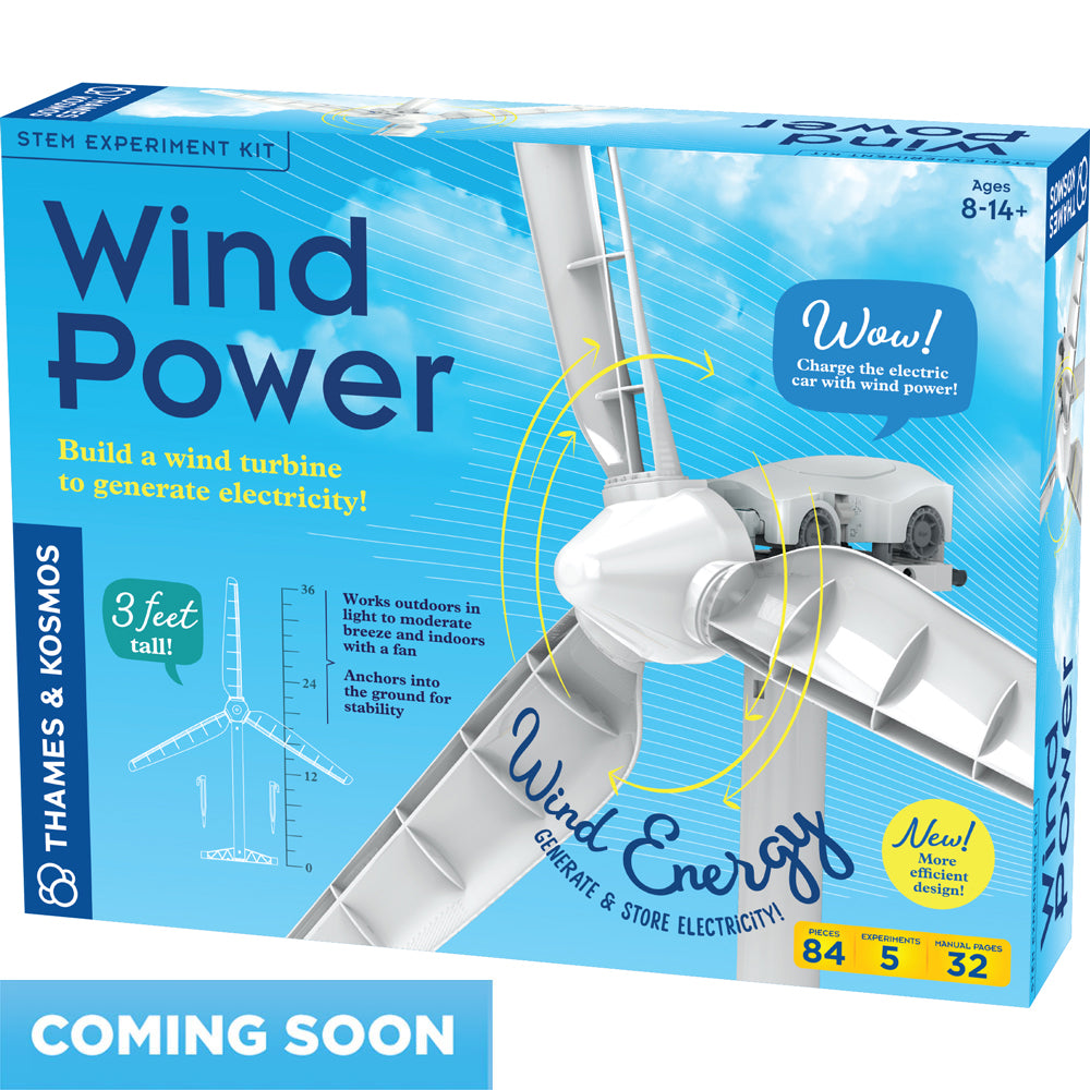 Wind Power (V 5.0) - High Efficiency Renewable Energy Generator | Home & Off-Grid Power Solution | Available Fall 2025