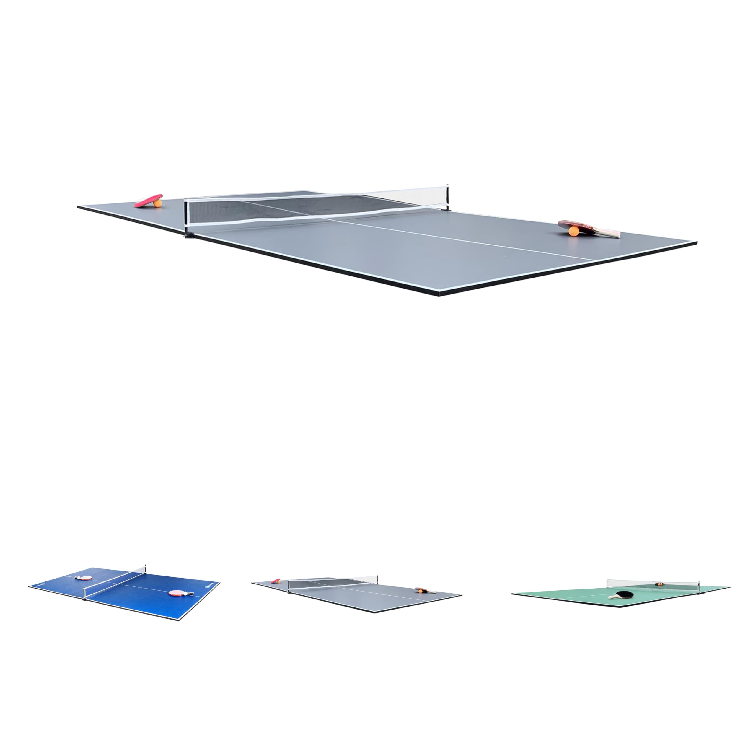 RACK Virgo Table Tennis Conversion Top for Billiard/Pool Table - Premium Ping Pong Table Top for Indoor Games & Family Fun