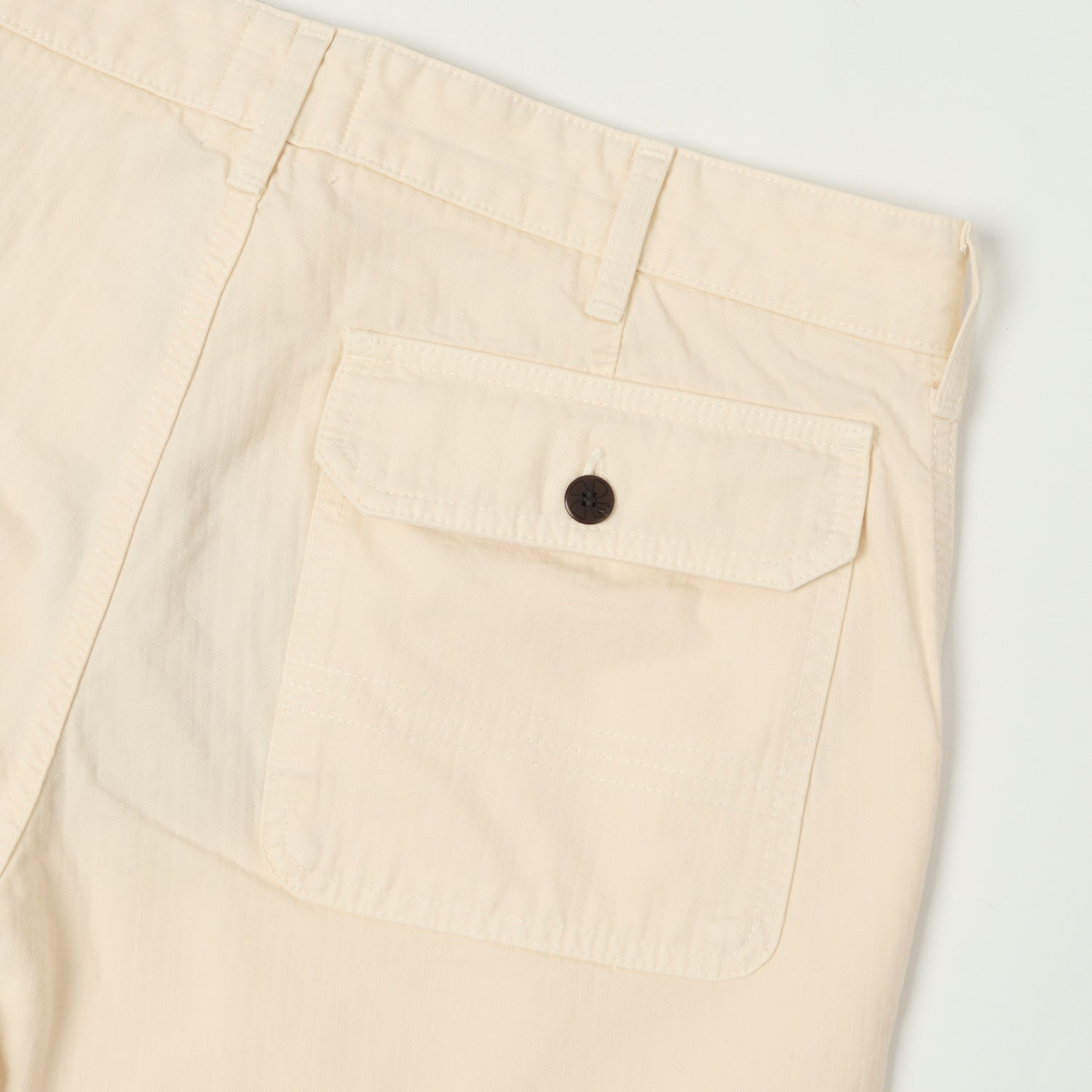 Heimat 'Journey' Herringbone Cotton Shorts for Women - Comfortable Casual Summer Shorts with Seashell Pattern | Perfect for Beach Outings, Vacations & Everyday Wear