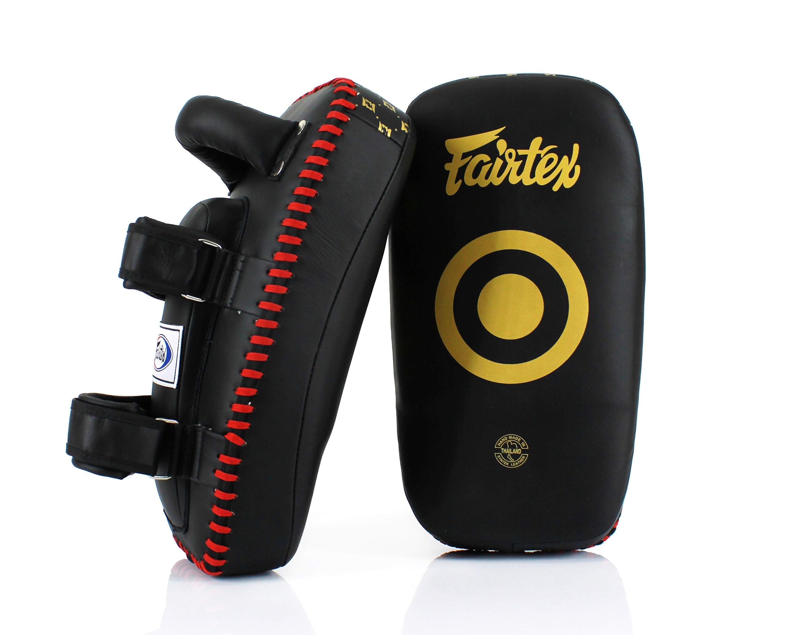 Fairtex KPLC5 Muay Thai Kickboxing Training Pads - Lightweight Thai Boxing Focus Mitts for MMA, Kickboxing & Martial Arts Practice - Perfect for Gym, Home Workouts & Professional Training