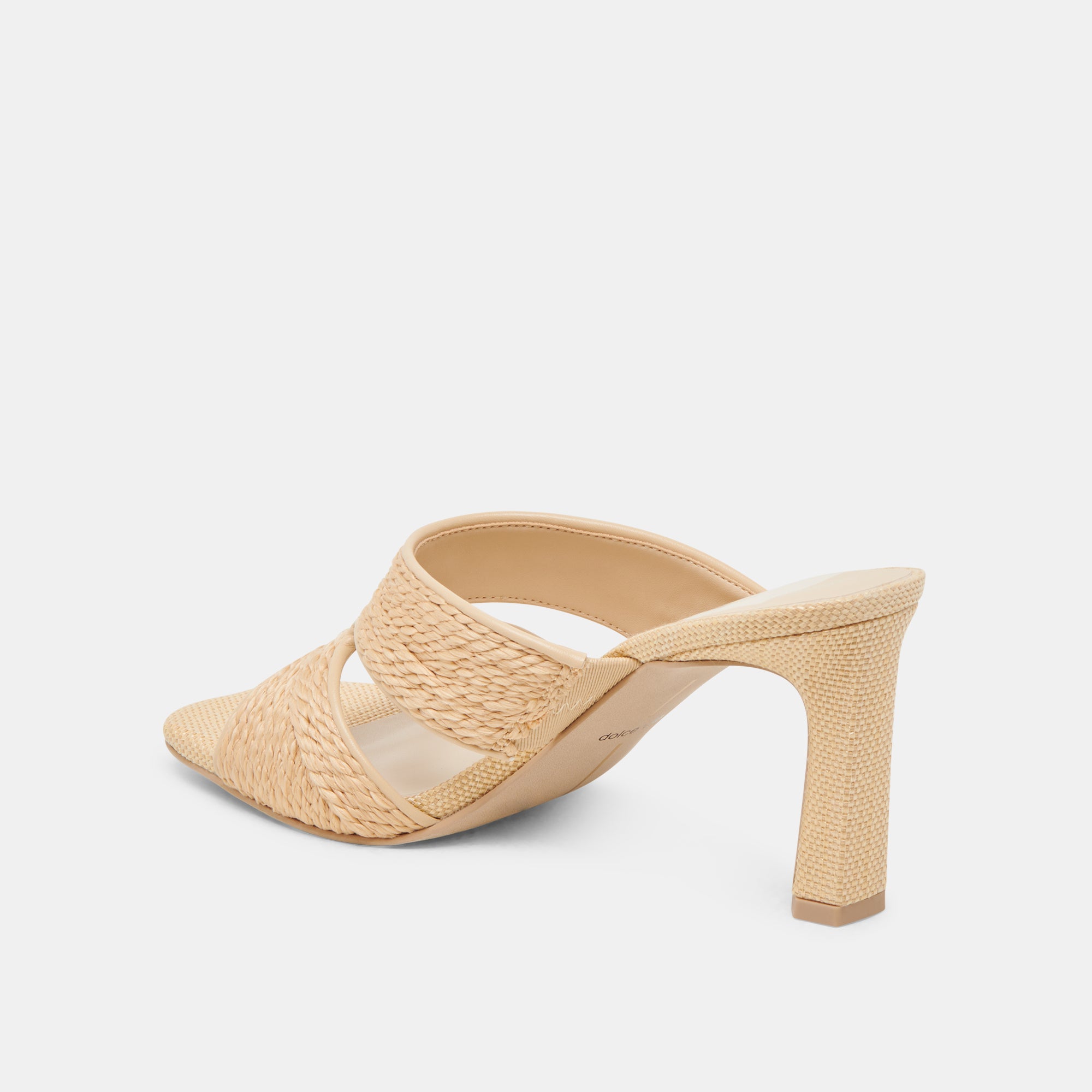 GITEL Women's Natural Raffia High Heels Sandals - Comfortable Summer Wedges for Beach, Party, and Casual Wear