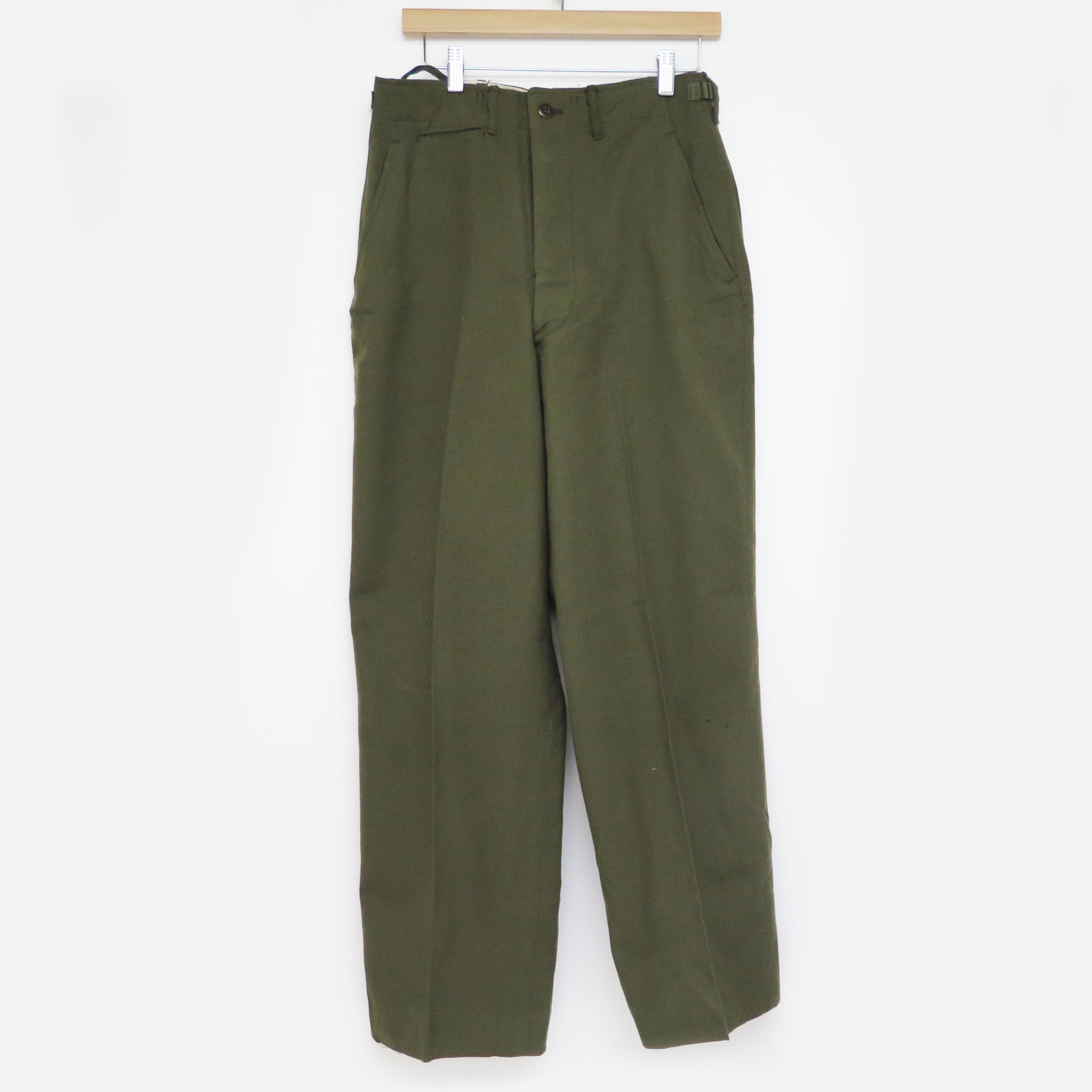 Vintage US Army M-1951 Field Trousers Pants - Korean War Era Military Surplus - Size 30x30 Small Regular - Perfect for Reenactments, Outdoor Adventures & Vintage Fashion