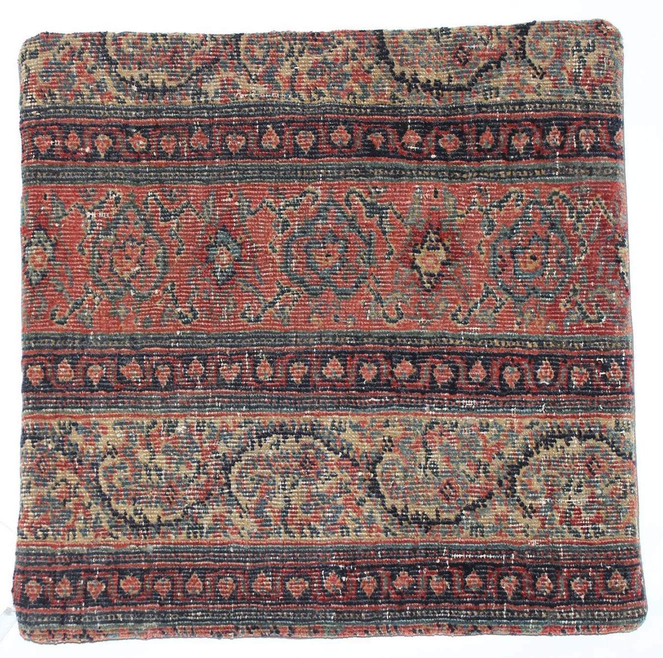 Antique Seraband Handwoven Pillow Cover J41859 - Bohemian Home Decor for Living Room, Bedroom & Sofa