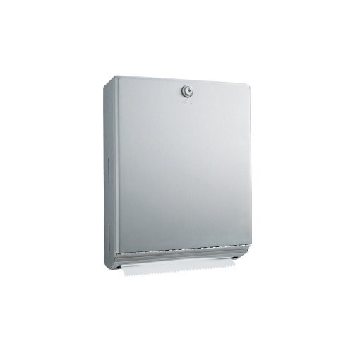 Bobrick B-262 Classic Series Surface-Mounted Paper Towel Dispenser - Satin Finish for Garden, Lawn & Outdoor Maintenance | Durable & Hygienic for Public Restrooms, Parks & Commercial Spaces