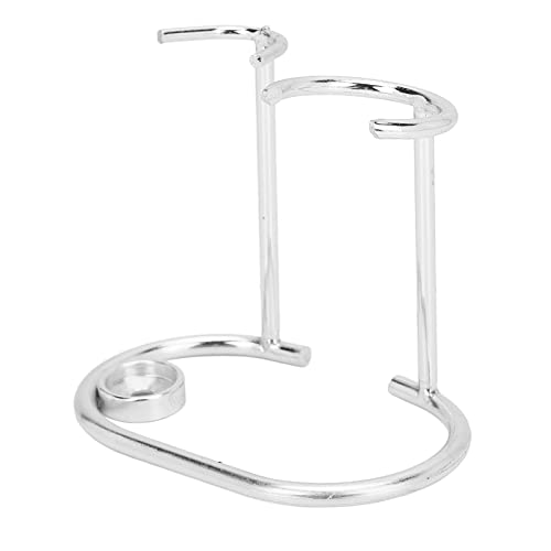 Modern Silver Phone Holder Stand - Portable & Practical Bathroom Shelf for Toilet, Shower, Kitchen Counter - Perfect for Reading, Watching Videos & Hands-Free Use