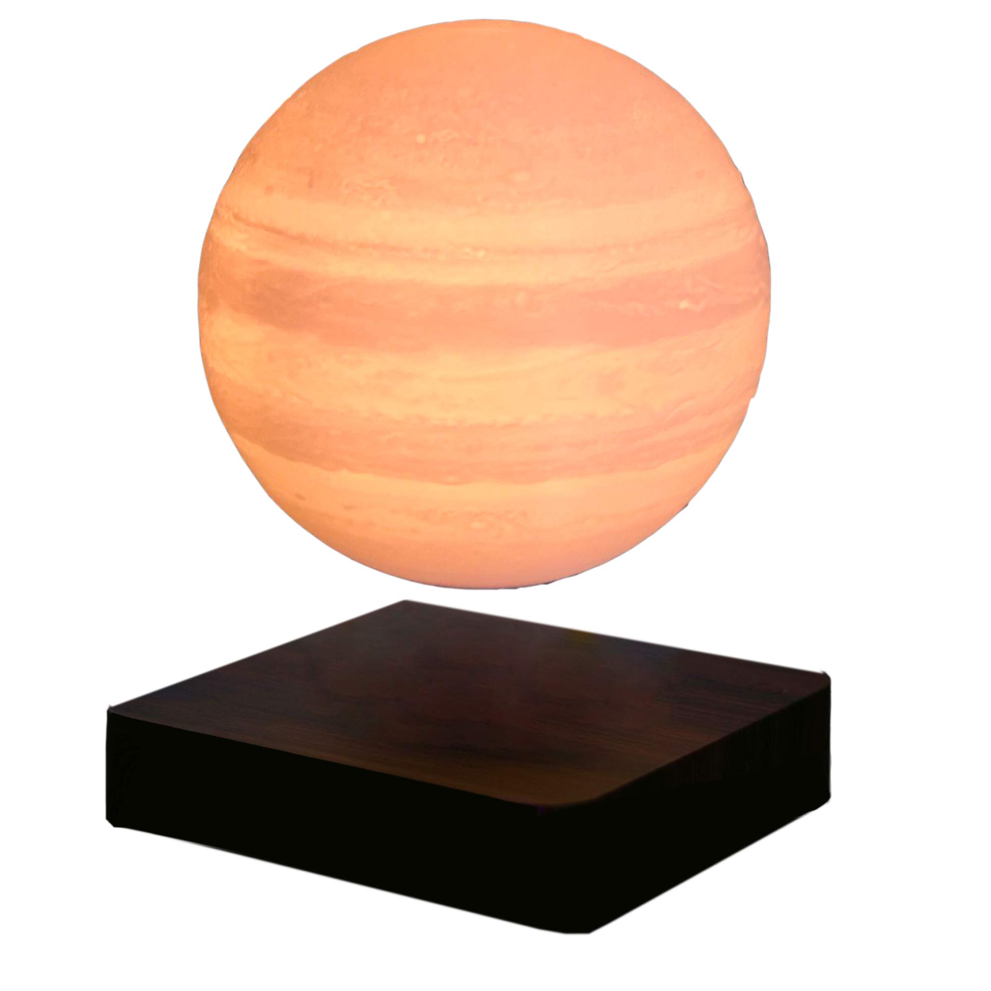 ACEDOAMARE 3D Magnetic Floating Moon Night Light - 15cm Jupiter LED Lamp for Bedside, Nursery & Home Decor | Perfect Gift for Kids, Adults & Space Lovers