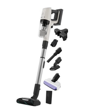 Electrolux EFP91814WH 150W UltimateHome 900 Cordless Handstick Vacuum Cleaner - Lightweight & Powerful for Hard Floors, Carpets & Pet Hair Cleaning