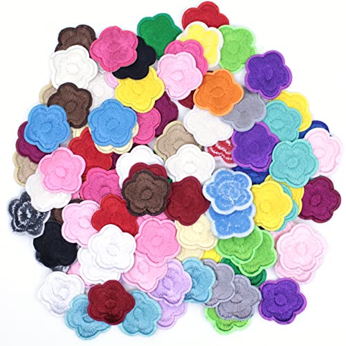 Colored flowers 100pcs