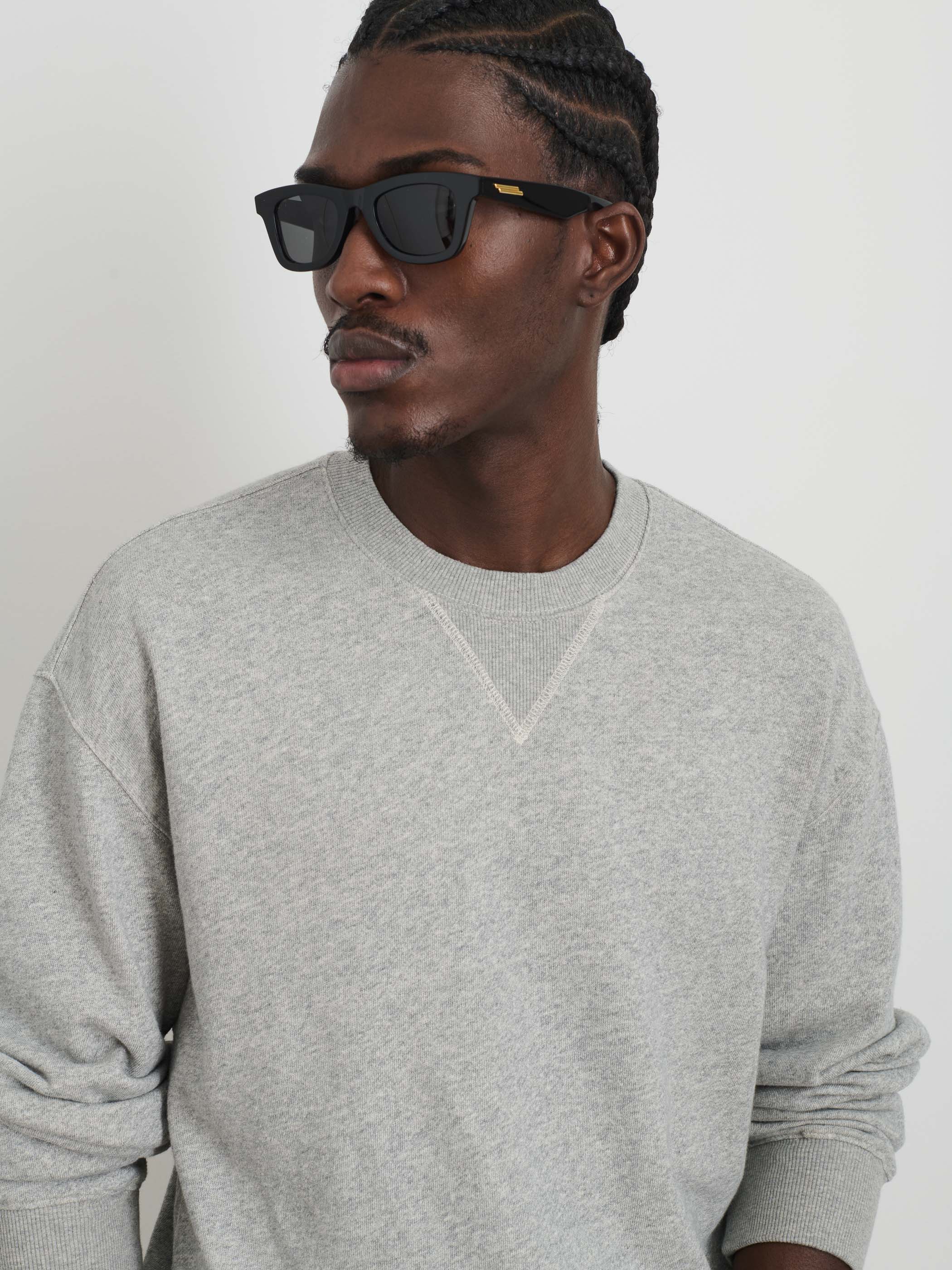 Marlon Lightweight Cotton Terry Sweatshirt for Men - Comfortable Casual Pullover for Everyday Wear, Lounge & Outings