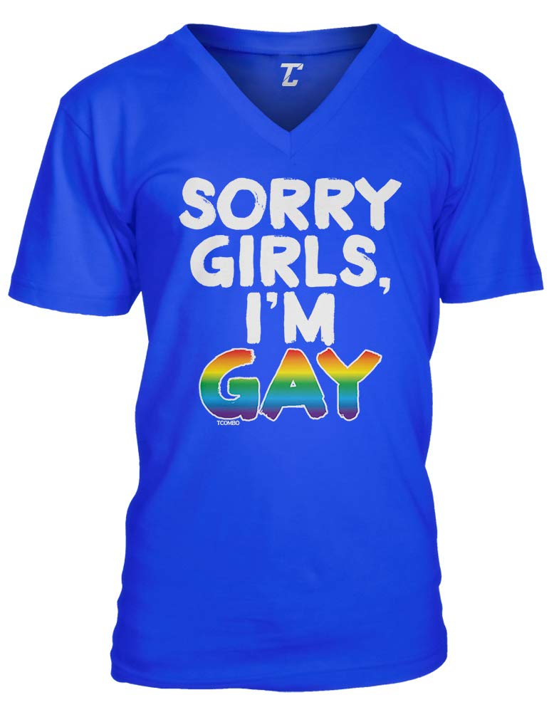 LGBTQ Pride Unisex V-Neck T-Shirt - Support Gay Rights & Equality - Perfect for Pride Parades, Coming Out & Ally Support