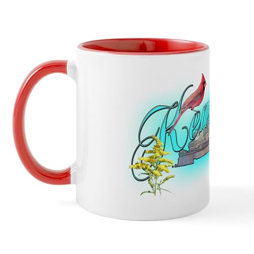 White/Red Inside - Kentucky Mug