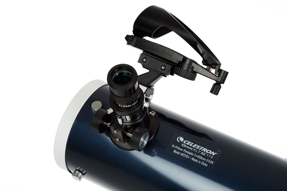Omni XLT AZ 114 Telescope - Premium Refractor Telescope for Astronomy Beginners | Perfect for Stargazing, Moon Observation & Backyard Exploration