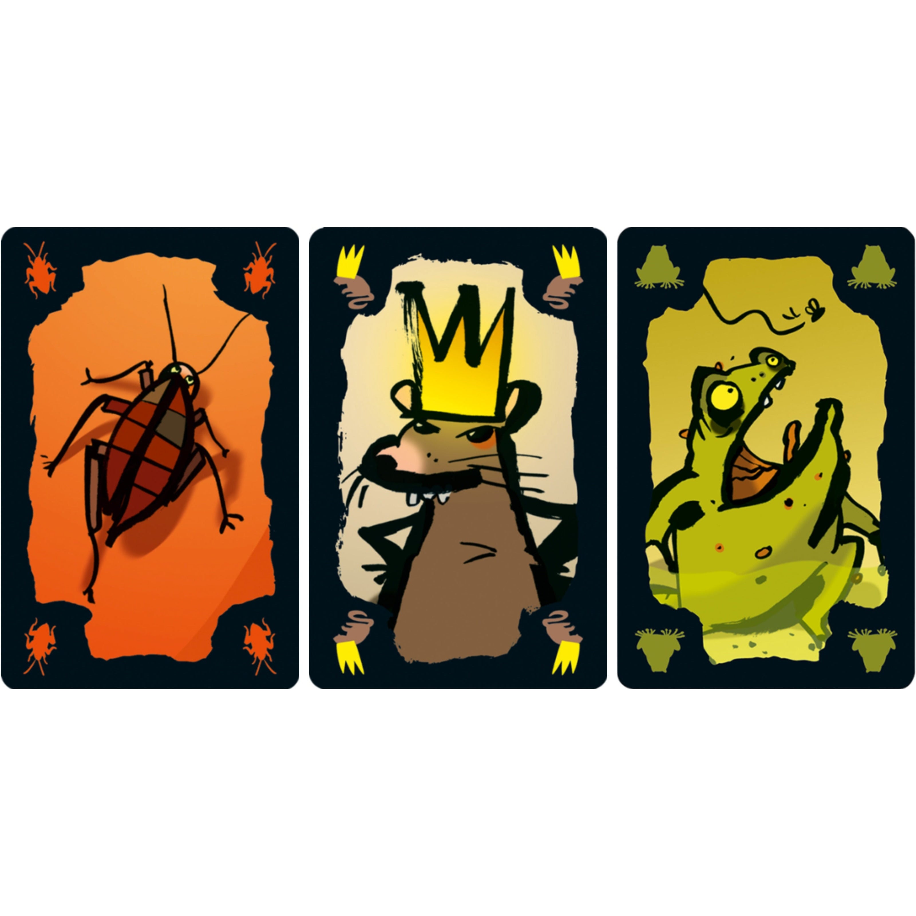 Cockroach Poker Royal Card Game - Fun Bluffing Party Game for Adults & Teens - Perfect for Family Game Nights, Parties & Social Gatherings