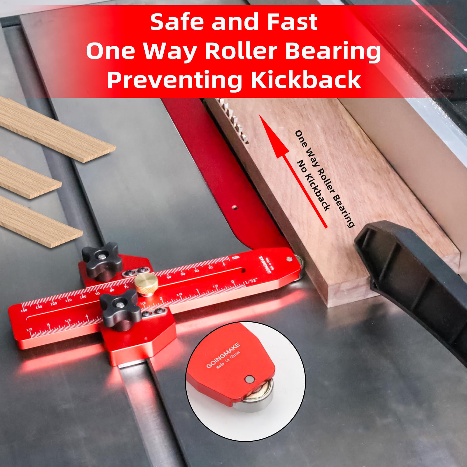 Safety Table Saw Jig for Thin Rip Cuts - Woodworking Guide for Band Saw & Router Table