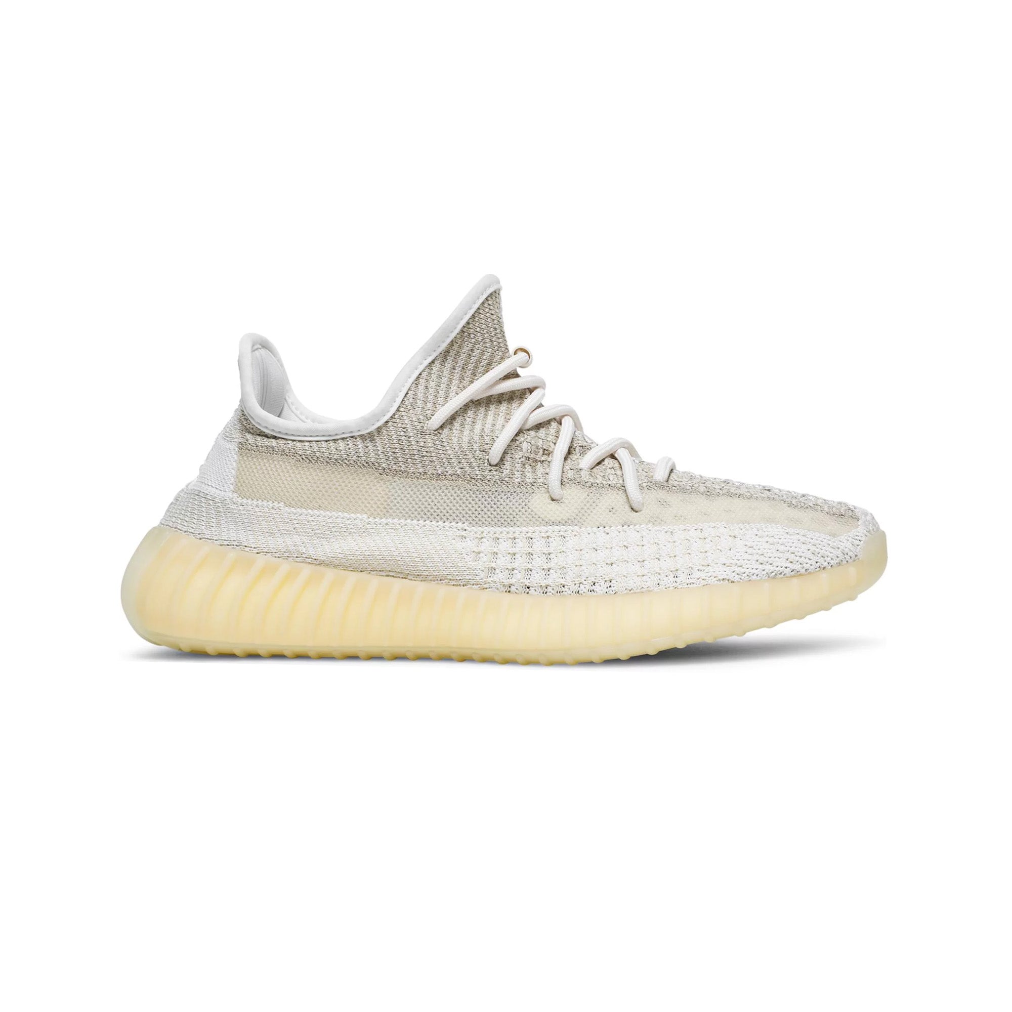 Adidas Yeezy Boost 350 V2 'Natural' Sneakers - Men's Running Shoes 2020 Edition - Comfortable Lightweight Casual Athletic Footwear for Jogging, Gym & Streetwear Fashion