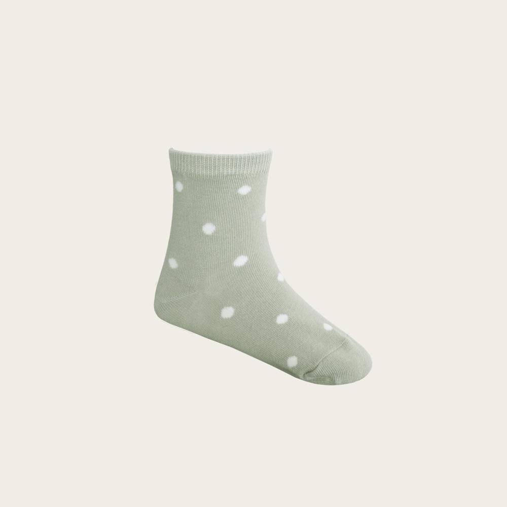Honeydew Dotty Socks - Women's Fun Polka Dot Ankle Socks - Soft Cotton Blend for Everyday Wear - Perfect for Casual Outfits, Workouts, and Lounge Wear