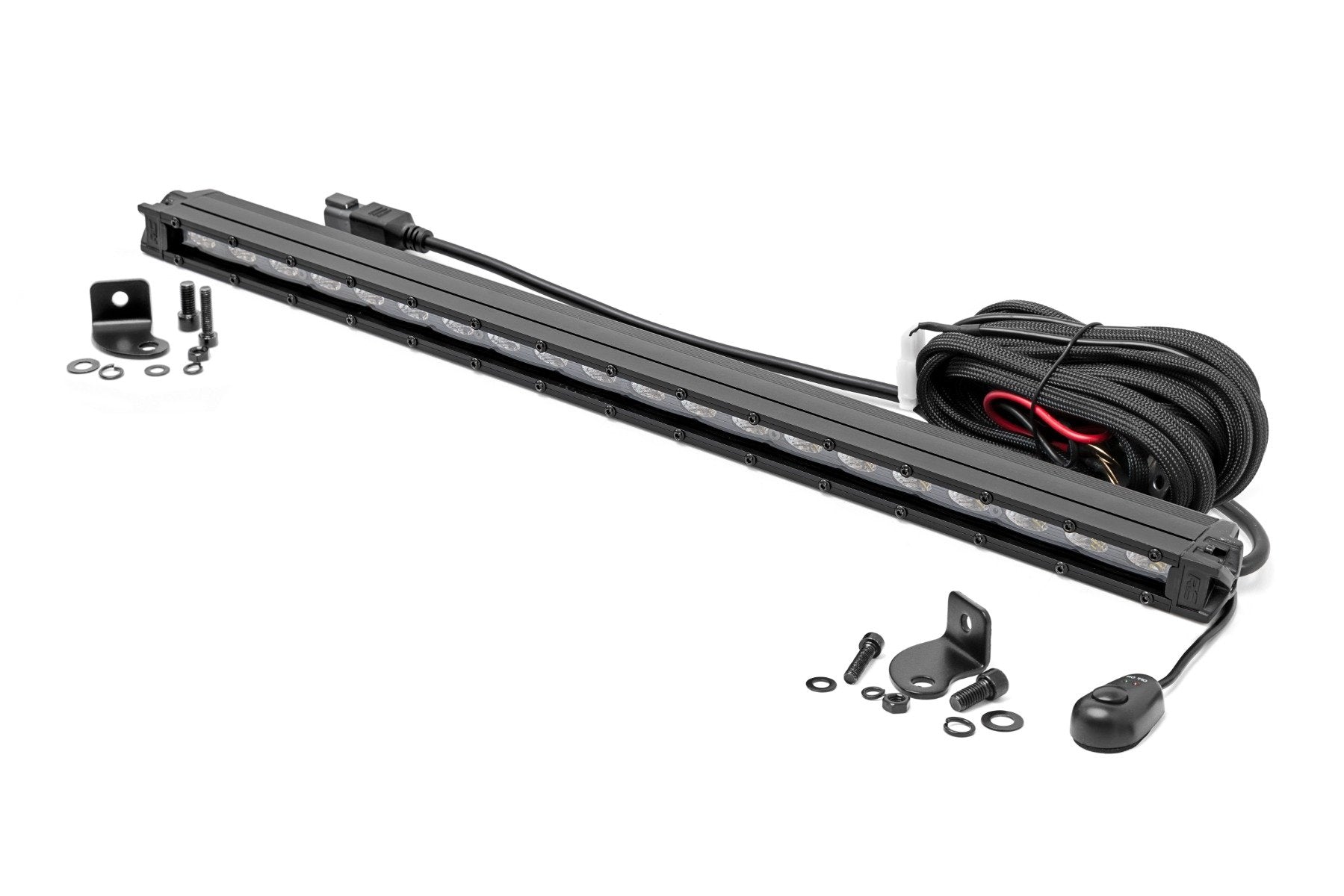 20 Inch Black Series LED Light Bar - Slim Line Off-Road Lighting for Trucks, Jeeps & ATVs (Model: 70420BL) | Waterproof & Durable for Night Driving, Camping & Outdoor Adventures