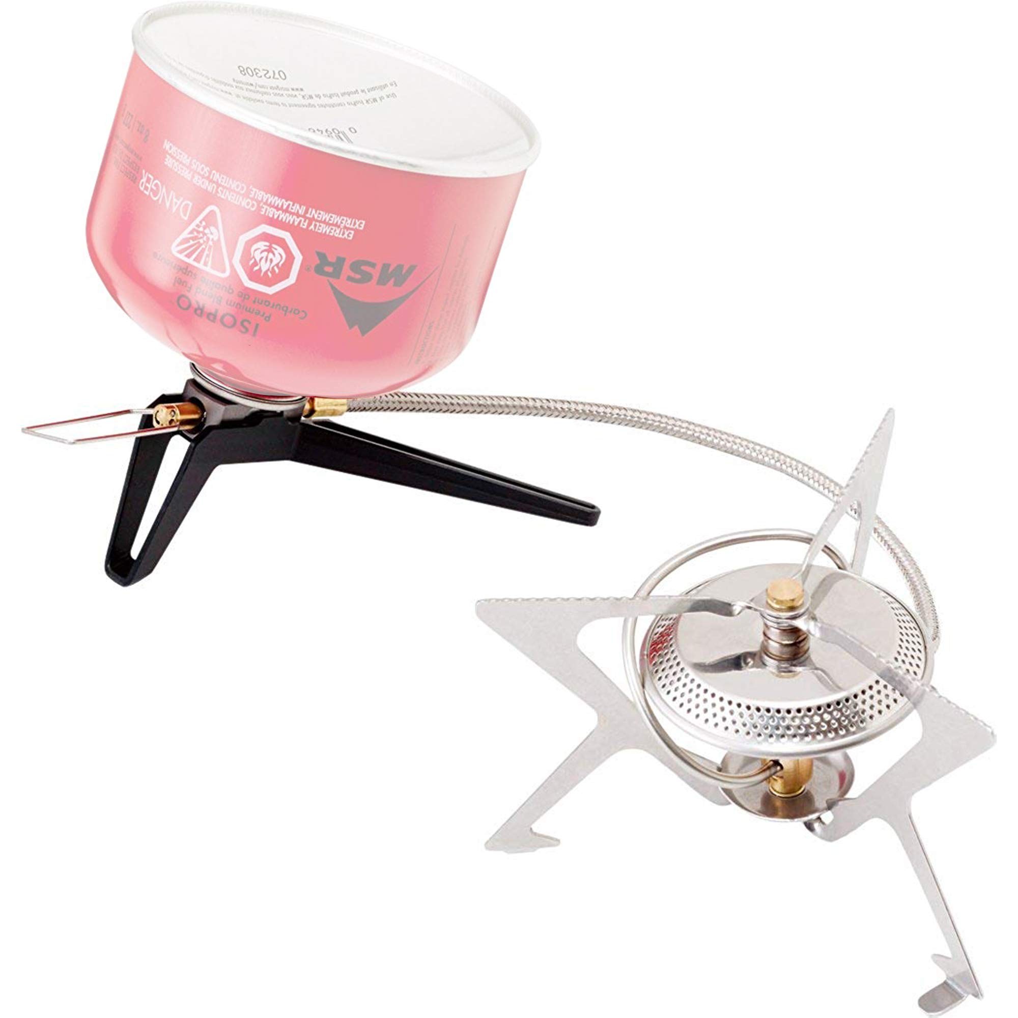 MSR WindPro II Lightweight Backpacking Stove - Portable Camping Stove for Hiking, Backpacking & Outdoor Cooking - All-Weather Wind-Resistant Design for Camping, Emergency Preparedness & Survival Gear