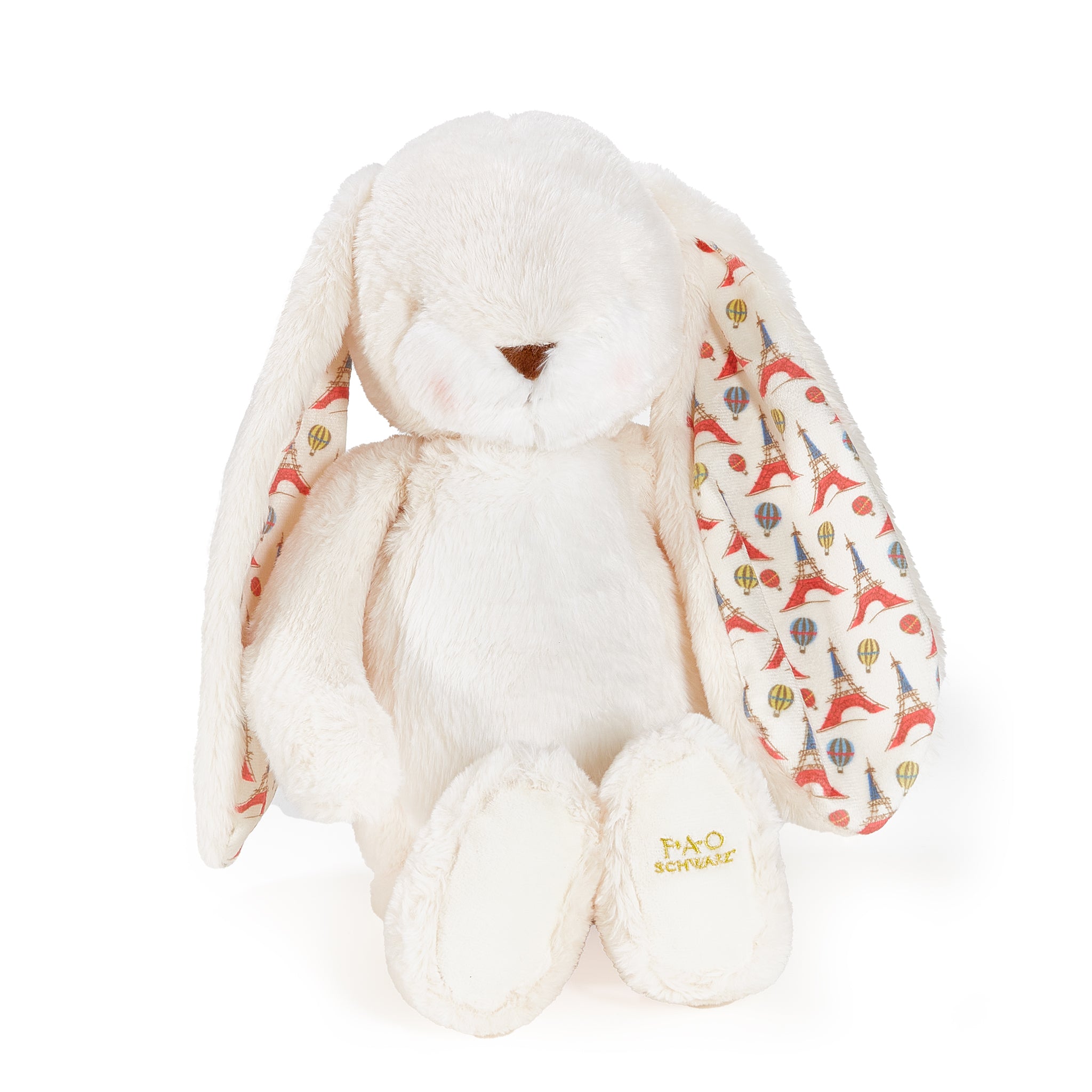 FAO Schwarz Sweet 16 Floppy Nibble Bunny - Cute Plush Stuffed Animal Toy for Girls, Perfect Birthday Gift & Valentine's Day Present - Great for Bedroom Decor, Party Favors and Cuddling Companions