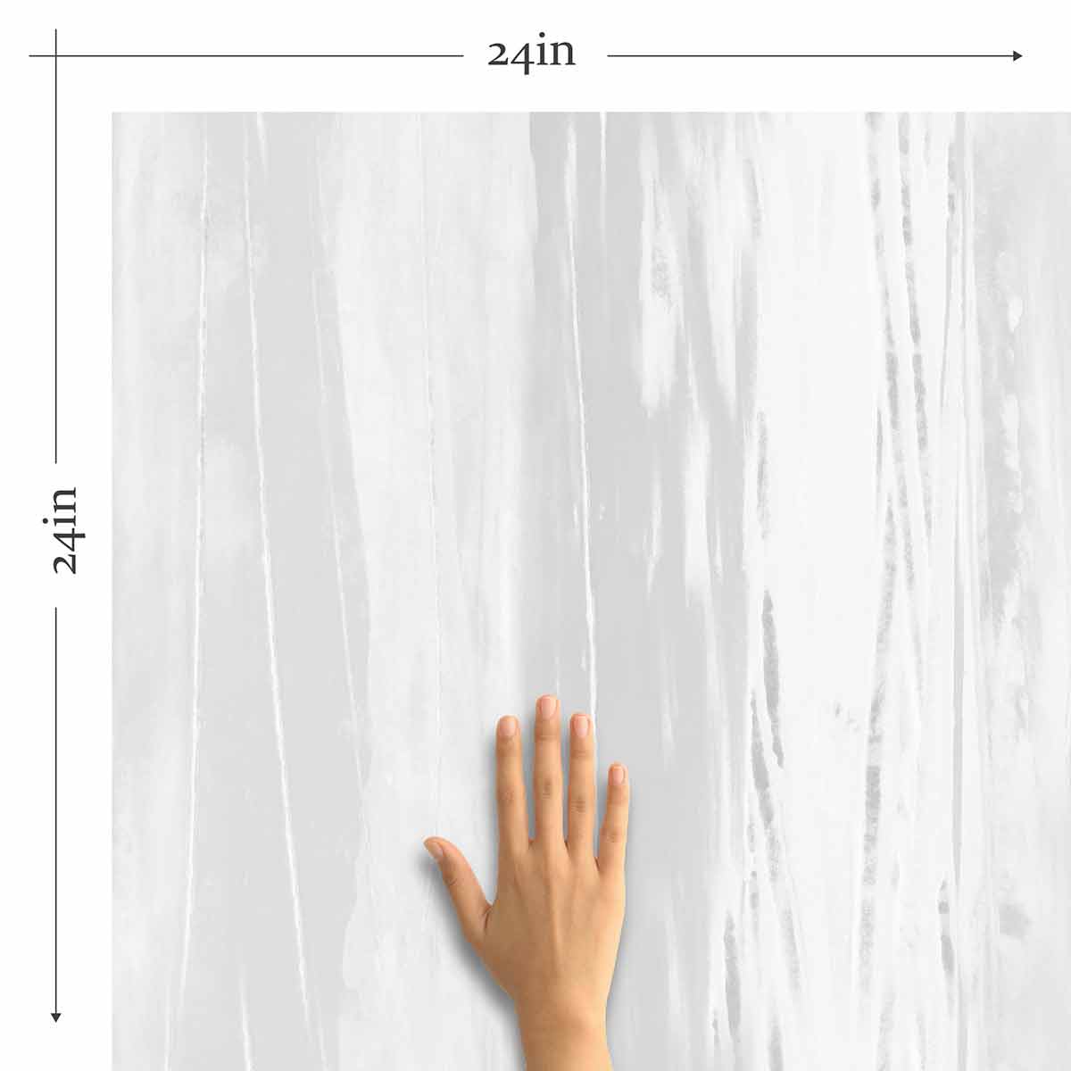 Grey Wood Peel and Stick Removable Wallpaper - Self-Adhesive Decorative Wall Covering for Bedroom, Living Room, Office & Home Decor
