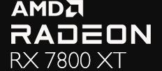 AMD Radeon RX 7800 XT 16GB GDDR6 Gaming Graphics Card - High Performance PC GPU for 4K Gaming, VR & Video Editing - Perfect for Gamers & Content Creators