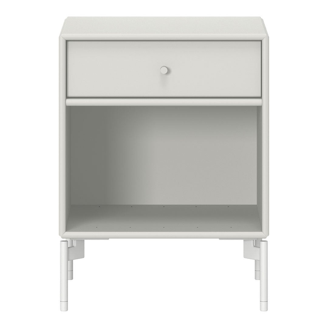 Modern Wooden Nightstand with Drawers and Legs - Stylish Bedside Table for Bedroom, Living Room, or Office - Perfect for Storage and Decor