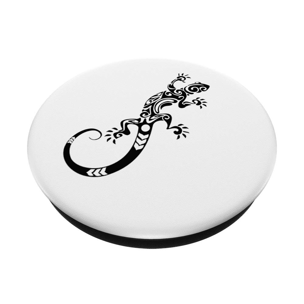 Lizard Salamander Gecko Reptile Design Phone Grip - Swappable PopSocket for iPhone, Samsung & Tablets - Perfect for Reptile Lovers & Outdoor Adventures