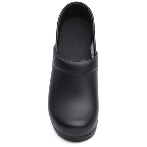 DANSKO Professional Black Box Wide Clogs for Women - Comfortable Slip-Resistant Work Shoes for Nurses, Chefs & Healthcare Workers
