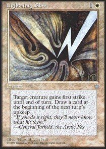 Magic The Gathering - Lightning Blow - Ice Age Trading Card Game | Collectible Card for MTG Players | Perfect for Deck Building & Tournaments