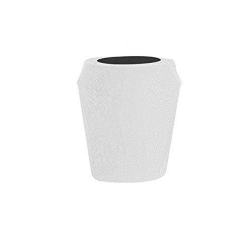 55-Gallon Kwik-Can Cover - White Fitted Garbage Can Lid (Case of 50) | Durable Trash Bin Cover for Outdoor & Commercial Use