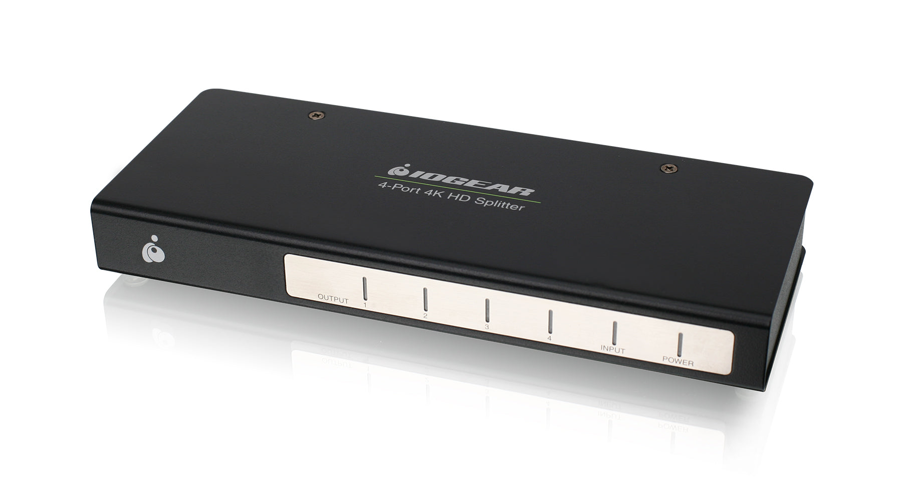 4K Ultra HD HDMI 4 Port Splitter - High Speed 18Gbps, 3D, HDR, 4K@60Hz - for Gaming, Home Theater, PC, TV, and Multiple Monitor Setup