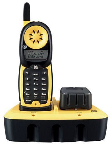 GE Heavy Duty Cordless Phone for Workshop - DECT 6.0 Wireless Handset with Long Range & Clear Sound - Ideal for Construction Sites, Warehouses & Industrial Workplaces