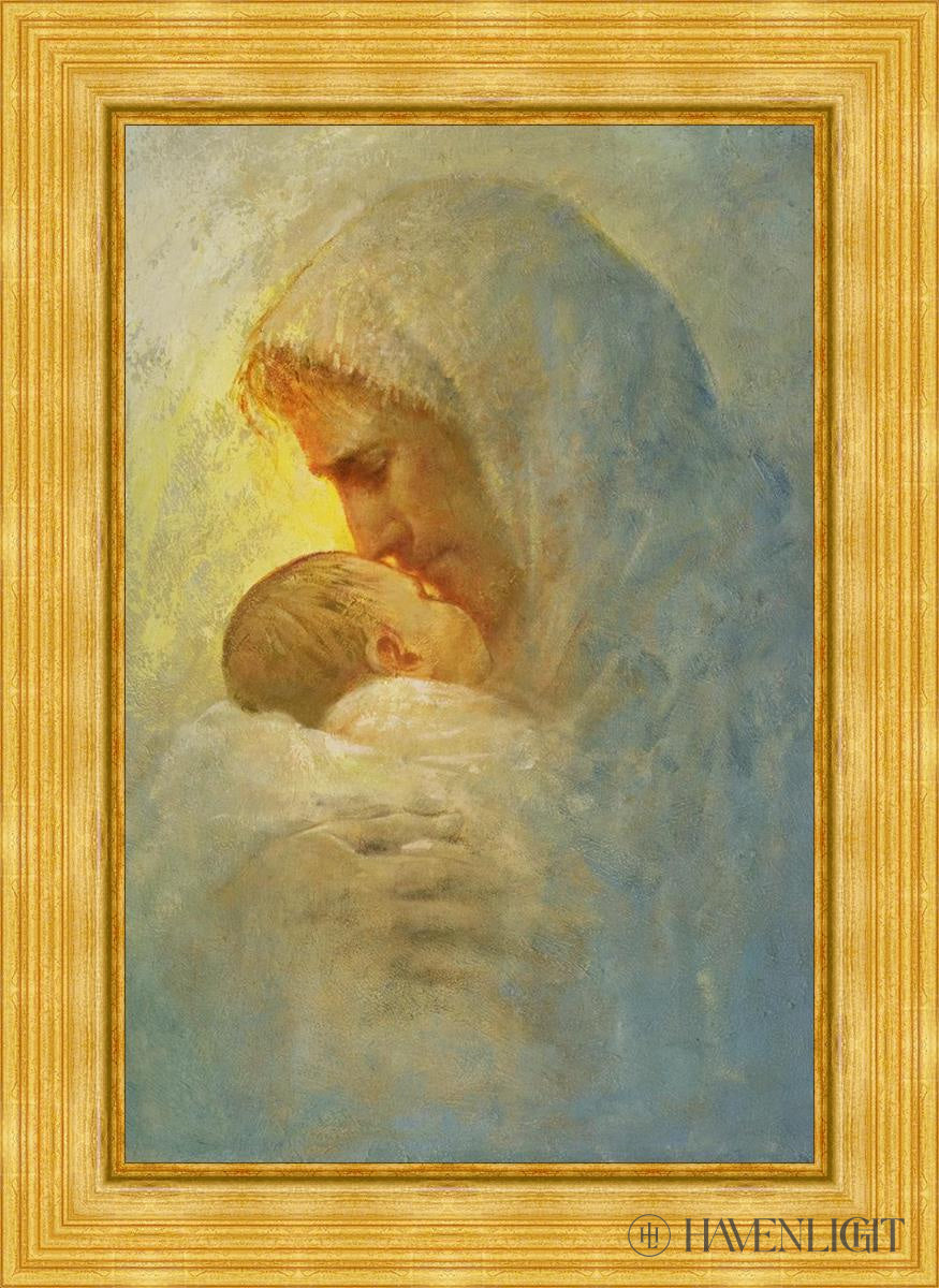 Abba By Yongsung Kim - Premium Christian Wall Art for Home & Church Decor | Inspirational Bible Verse Canvas Painting for Living Room, Bedroom & Office
